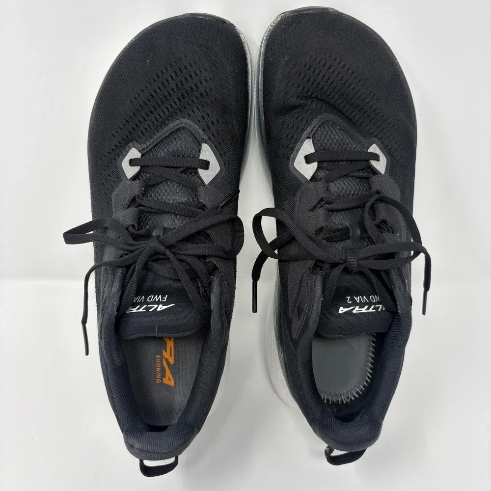 Altra FWD‎ VIA 2 Size 10 Men's Running Shoes Black White AL0A85SR010